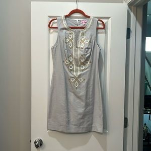 Lilly Pulitzer Gray Shift Dress
